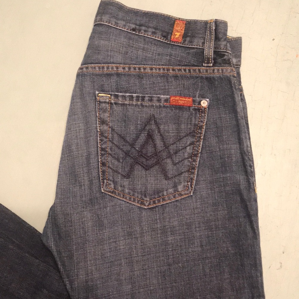 7 for All Mankind “A” pocket Brett jeans